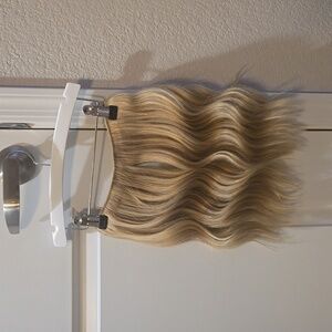 Halo Couture 14 inch layered color 116 Cool Blonde with highlights
